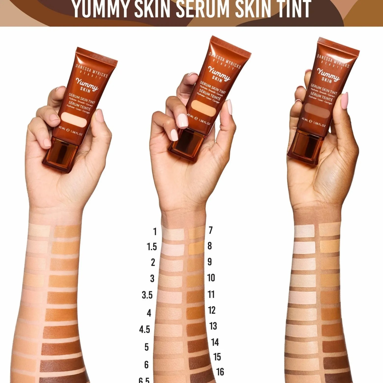 Danessa Myricks Beauty Yummy Skin Serum Skin Tint 2 45ml (1.58floz)