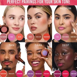Danessa Myricks Beauty Yummy Skin Flushed Blurring Balm Powder Rosé N Brunch 6g (0.21oz)