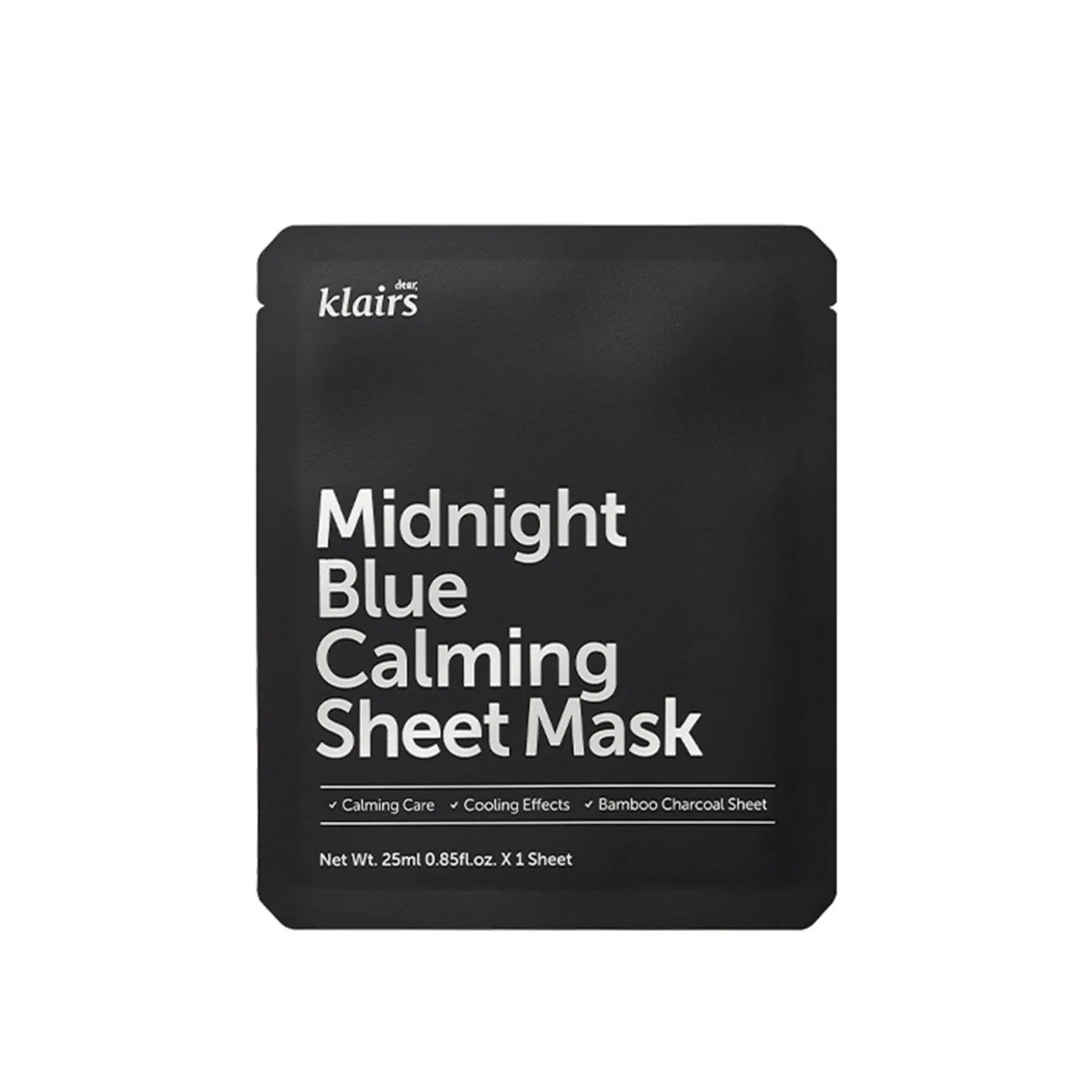 Dear, Klairs Midnight Blue Calming Sheet Mask 25ml (0.84floz)