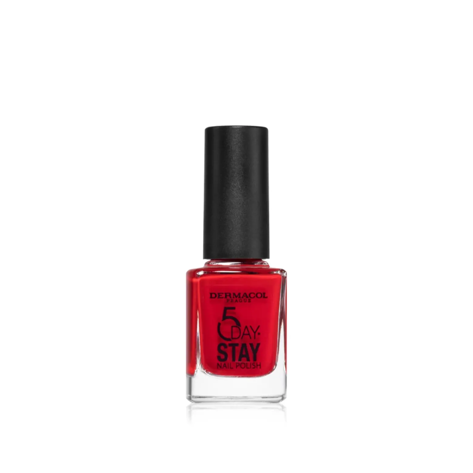 Dermacol 5 Day Stay Nail Polish 21 Monroe Red 11ml (0.37floz)