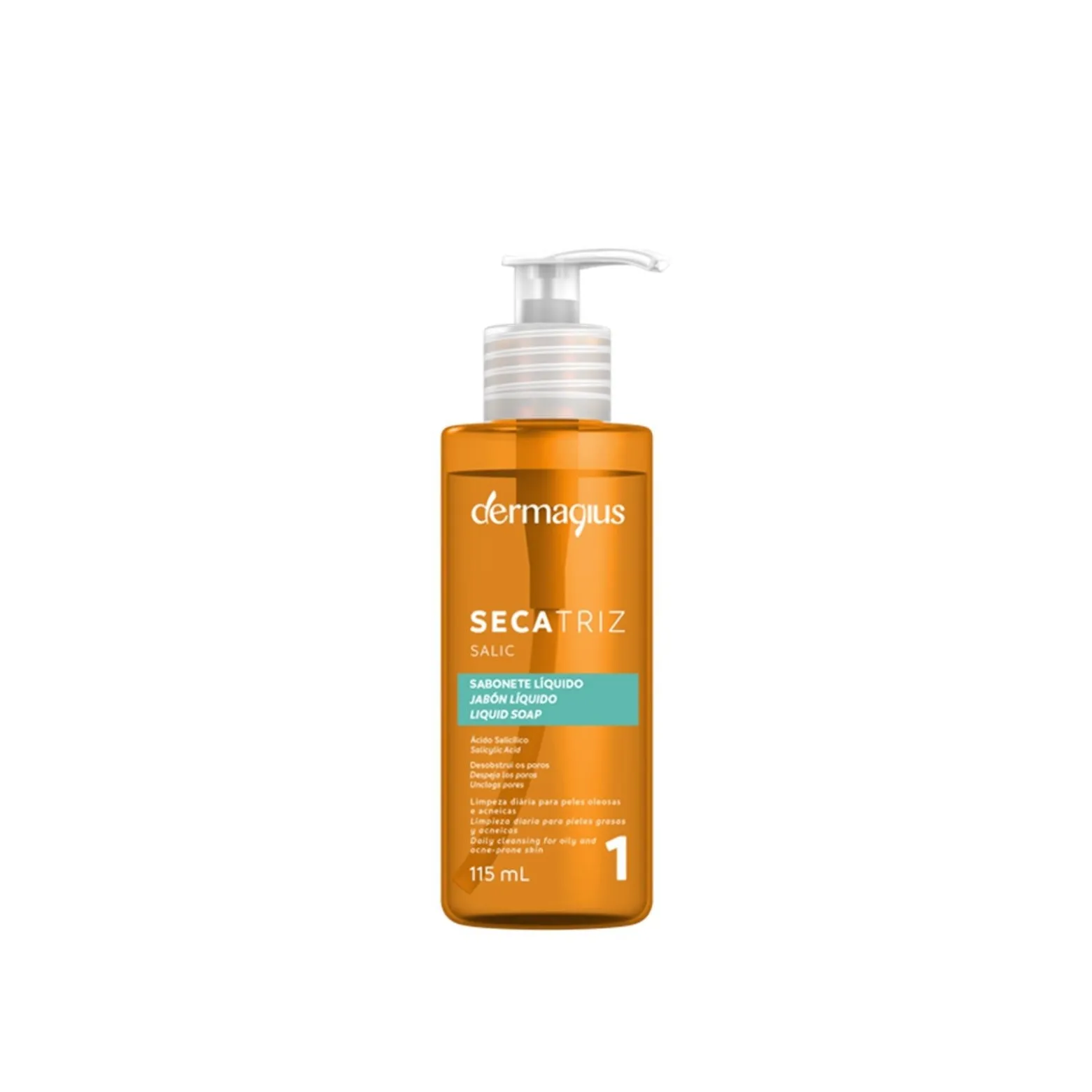 Dermagius Secatriz Salic Liquid Soap 115ml (3.88floz)