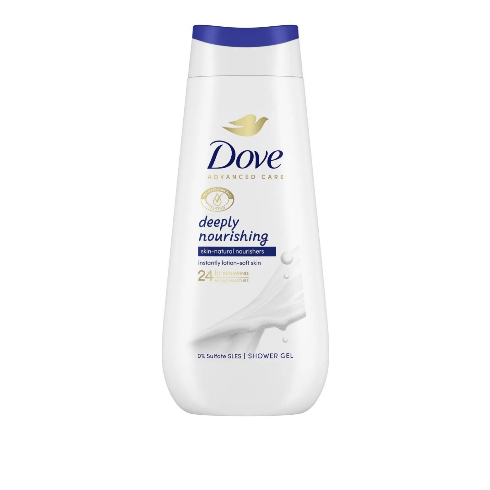 Dove Advanced Care 24h Deeply Nourishing Shower Gel 225ml (7.6floz)
