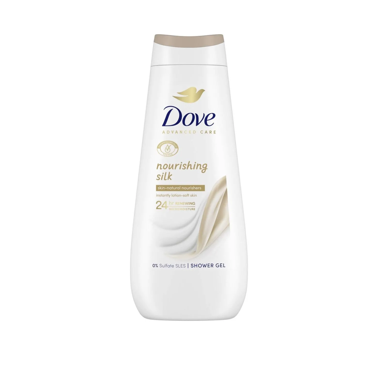 Dove Advanced Care 24h Nourishing Silk Shower Gel 400ml (13.5floz)