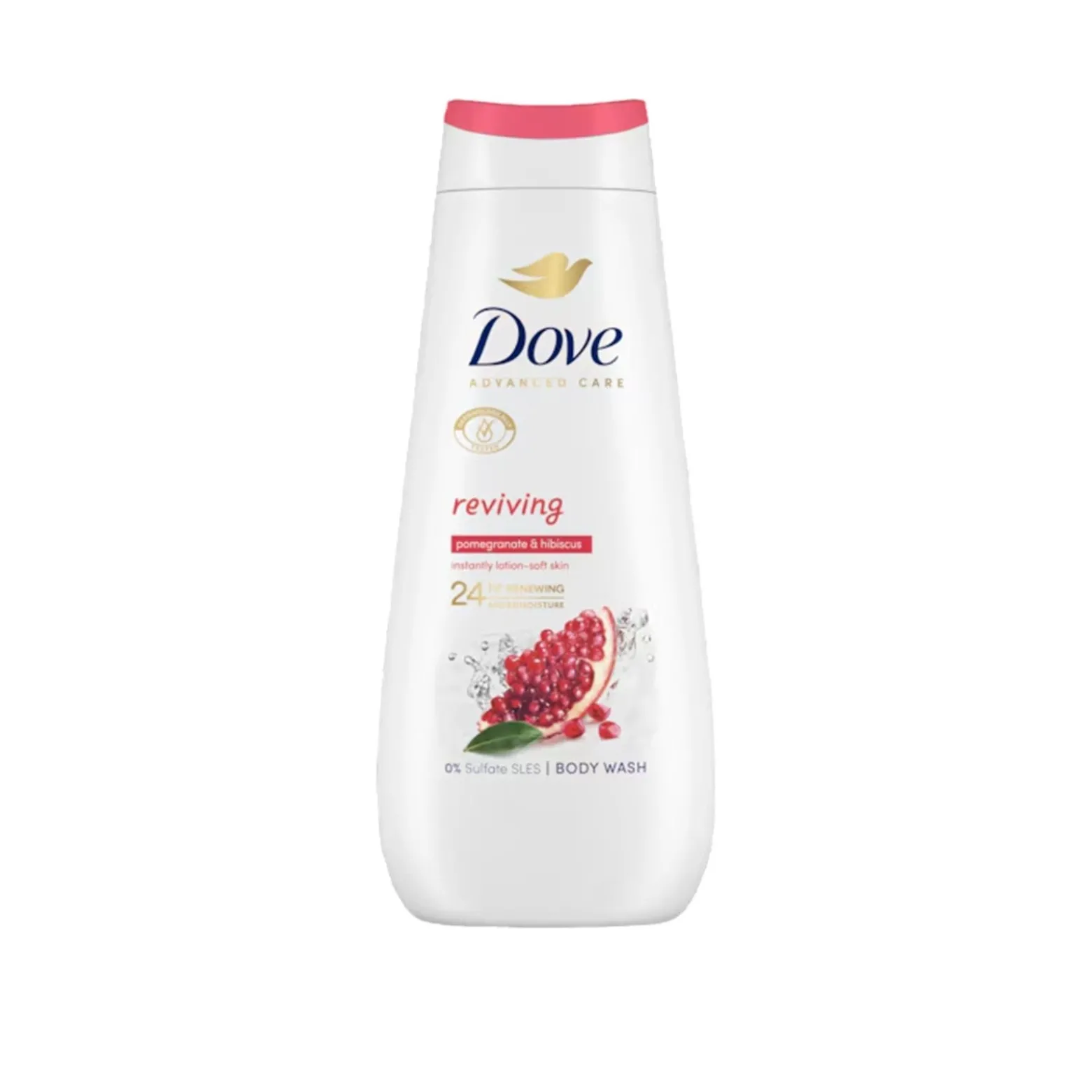 Dove Advanced Care Reviving Shower Gel Pomegranate & Hibiscus 400ml (13.5floz)