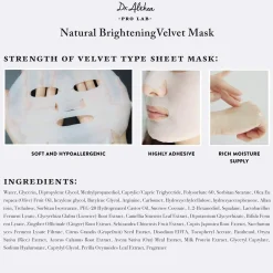 Dr. Althea Natural Brightening Velvet Mask x1