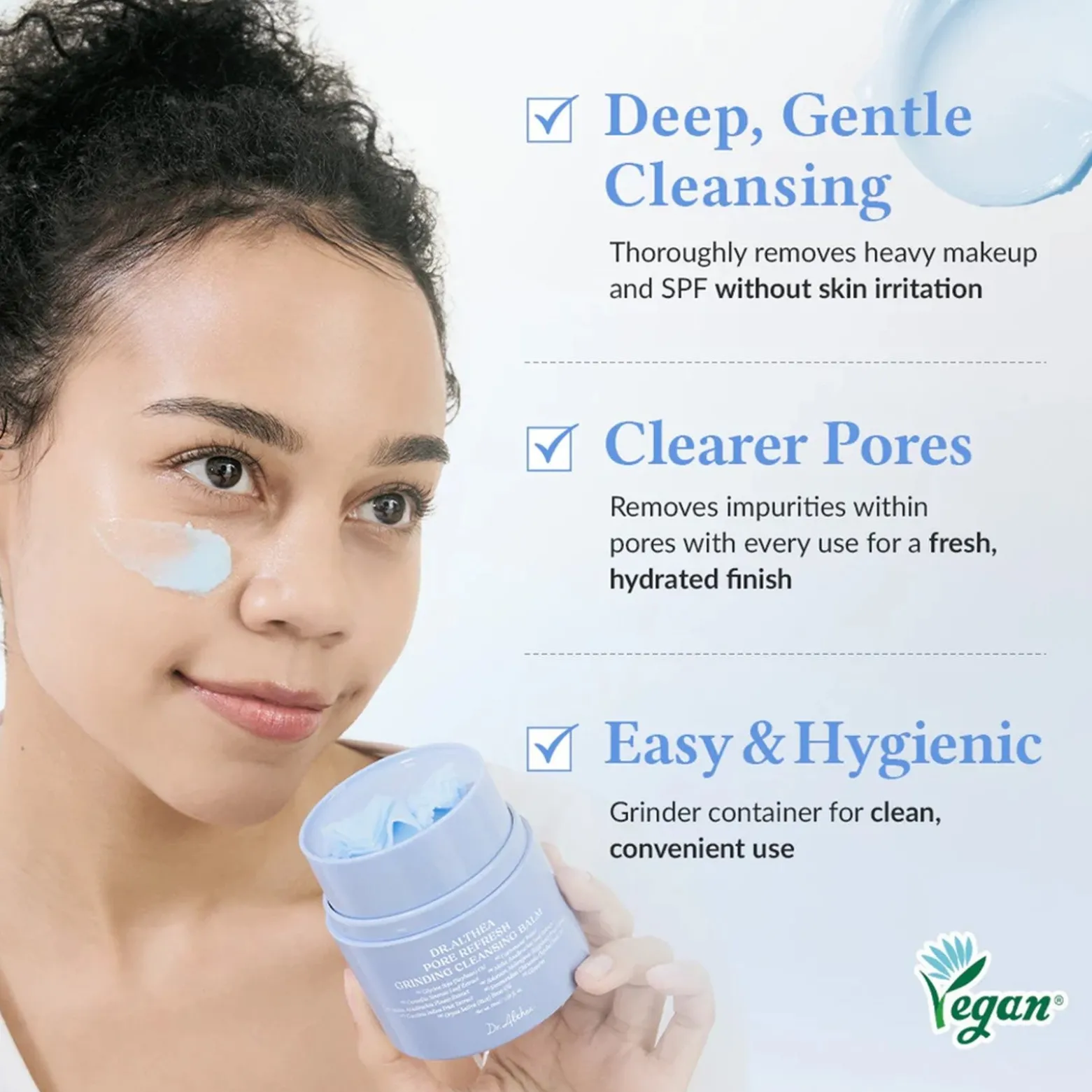 Dr. Althea Pore Refresh Grinding Cleansing Balm 50ml (1.69floz)
