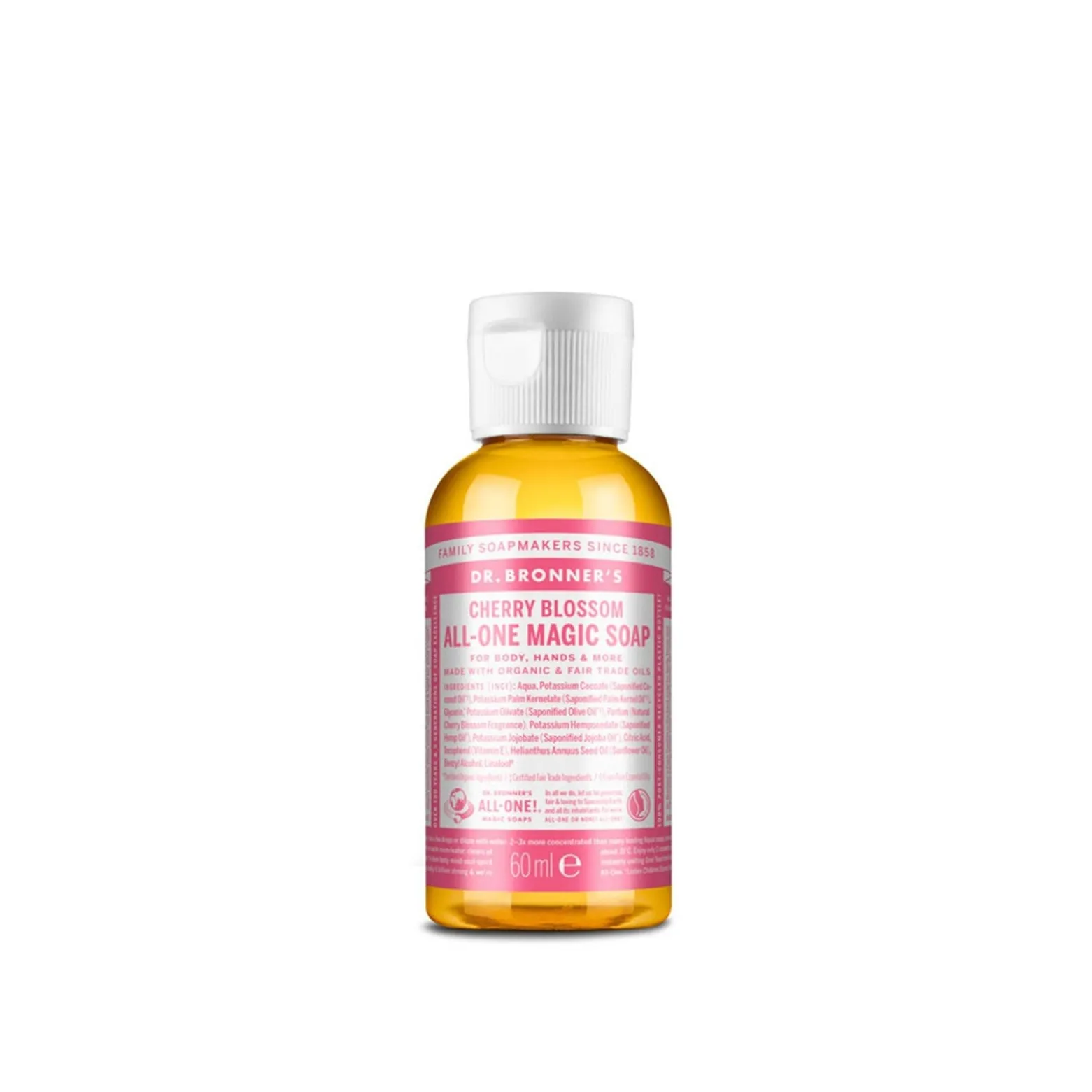 Dr. Bronner's All-One Magic Soap Cherry Blossom 60ml (2.02floz)