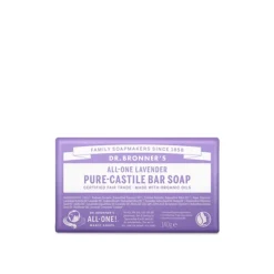 Dr. Bronner's All-One Pure-Castile Bar Soap Lavender 140g (4.93oz)