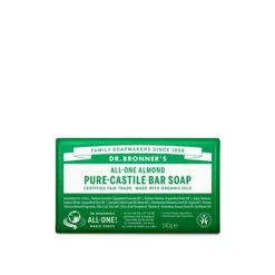Dr. Bronner's All-One Pure-Castile Bar Soap Almond 140g (4.93oz)