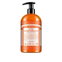 Dr. Bronner's Organic Sugar Soap Tea Tree 710ml (24.0floz)