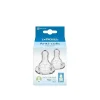 Dr. Brown's Fast Flow Y-Cut Narrow Baby Bottle Silicone Nipple 9m+ x2