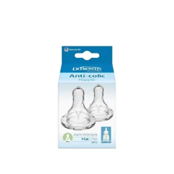 Dr. Brown's Fast Flow Y-Cut Narrow Baby Bottle Silicone Nipple 9m+ x2