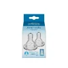 Dr. Brown's Medium Flow Narrow Baby Bottle Silicone Nipple 3m+ x2