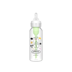 Dr. Brown’s Options+ Anti-Colic Narrow BPA-Free Plastic Bottle 0m+ Bear 250ml (8.45floz)