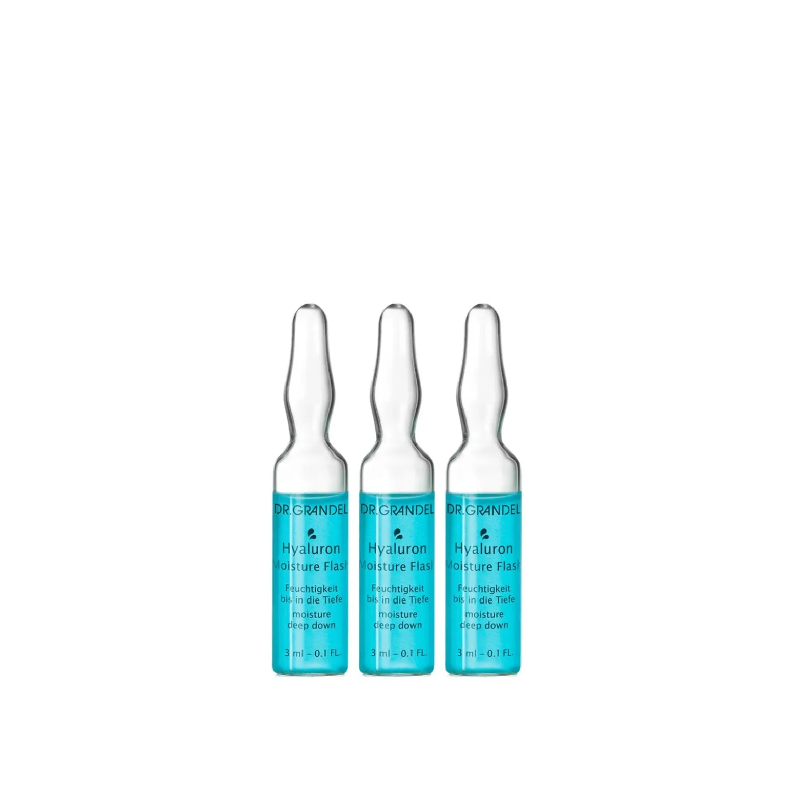 DR. GRANDEL Hyaluron Moisture Flash Ampoule 3x3ml (3x0.11floz)