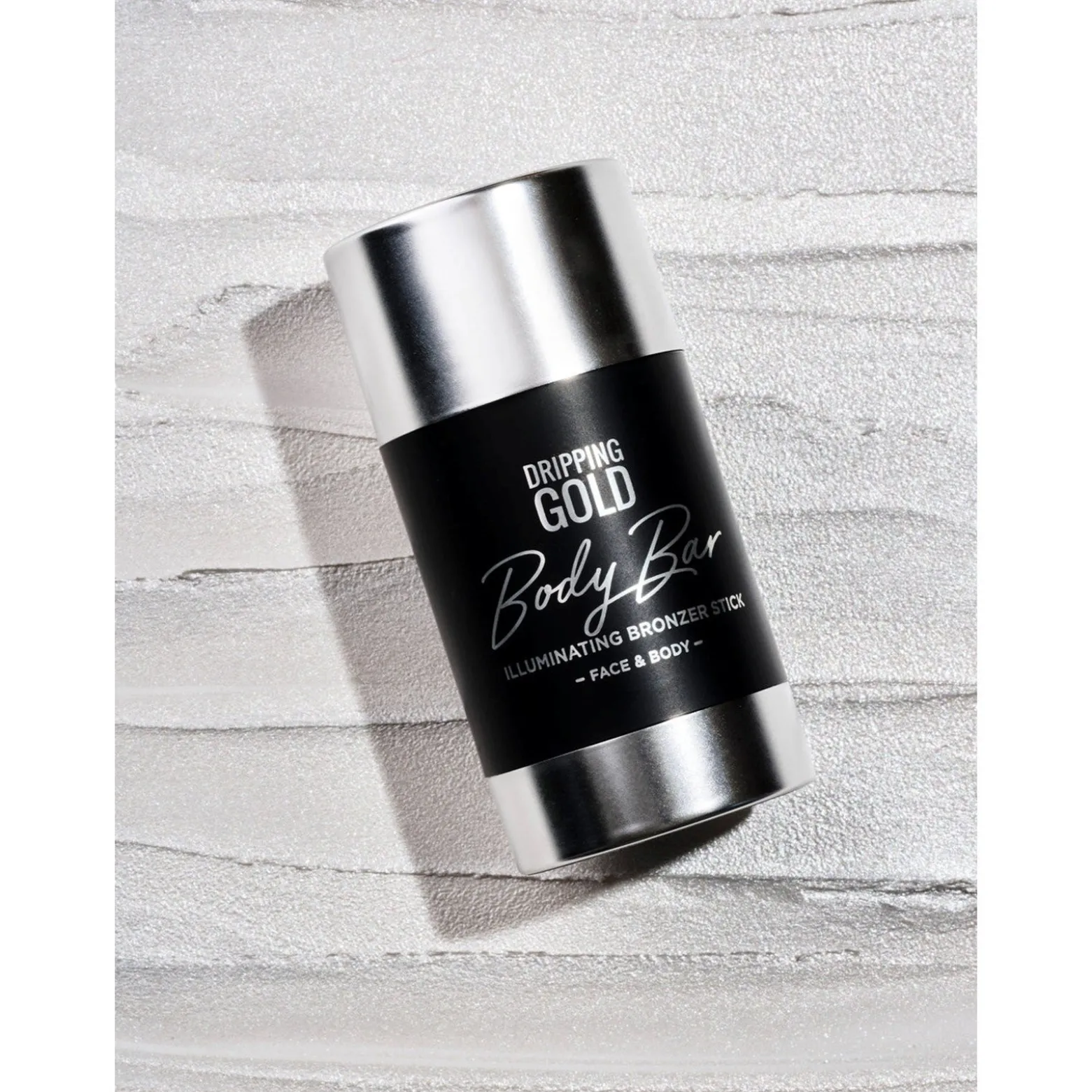 Dripping Gold Luxury Tanning Body Bar Illuminating Stick Silver 36g (1.22floz)