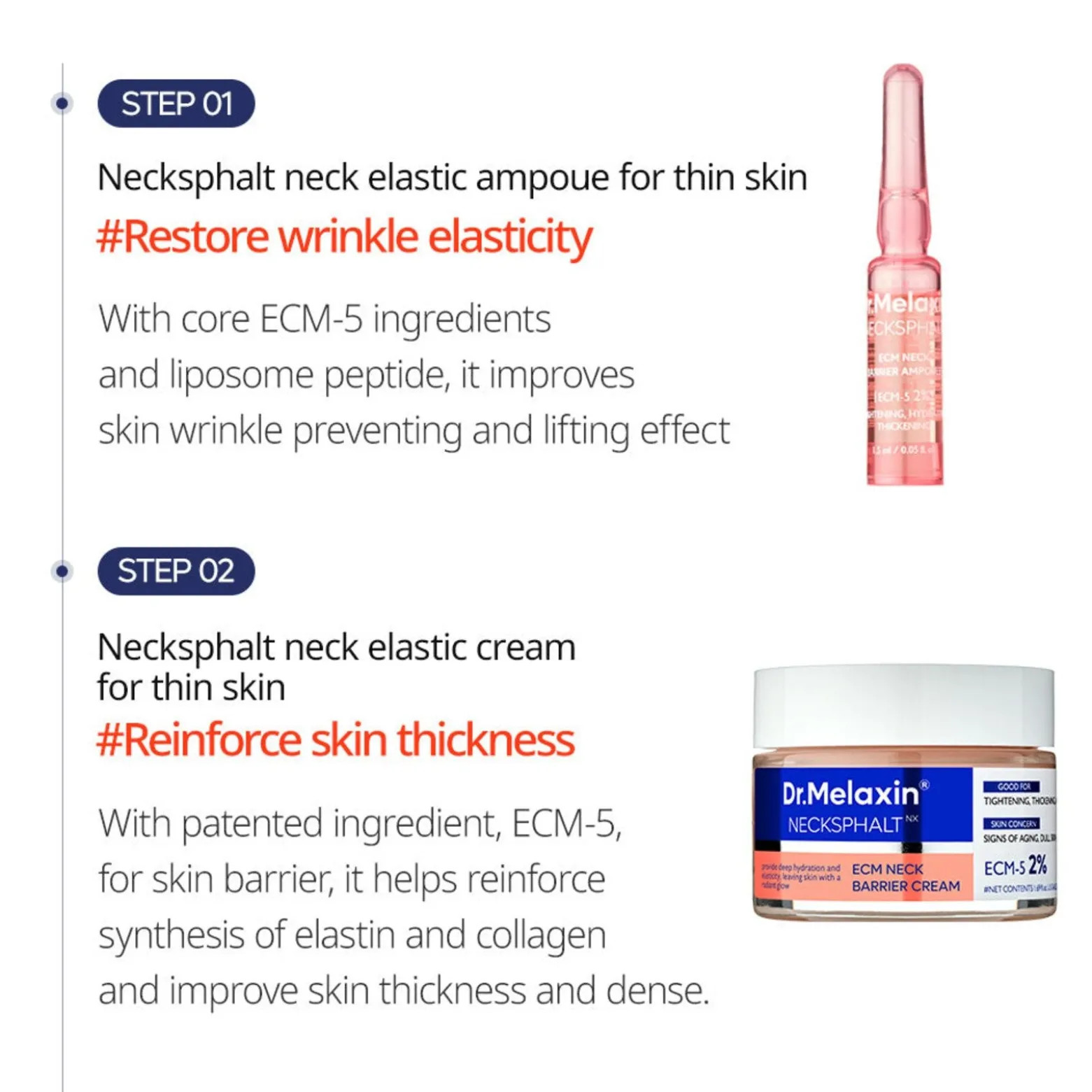 Dr.Melaxin Necksphalt ECM Neck Barrier Cream 50ml (1.69floz)