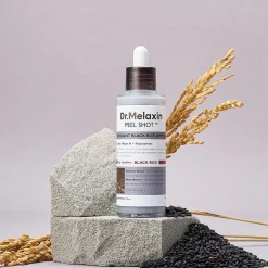 Dr.Melaxin Peel Shot Exfoliating Black Rice Ampoule 80ml (2.70floz)