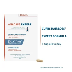 Ducray Anacaps Expert for Chronic Hair Loss 3x30