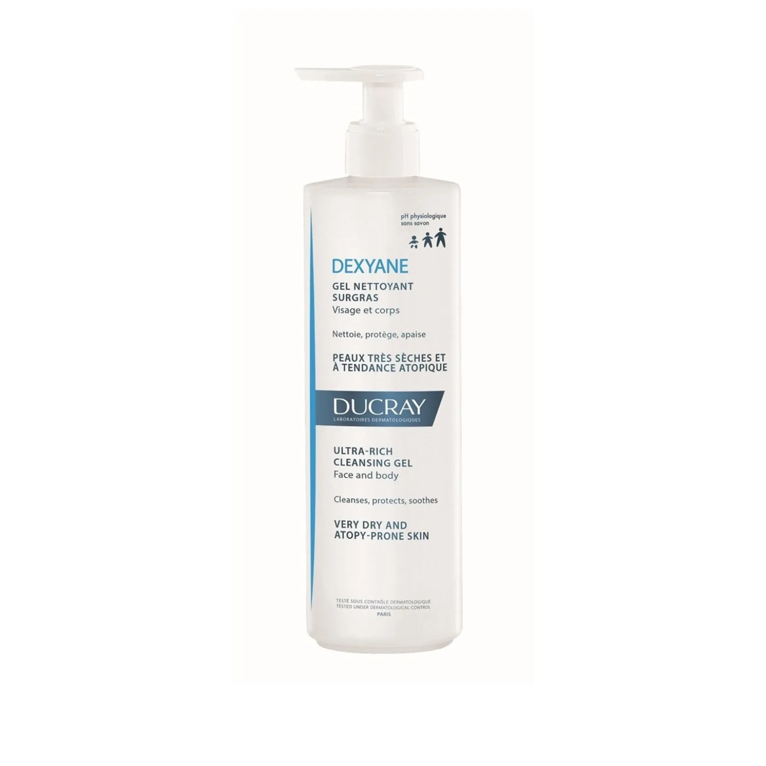 Ducray Dexyane Ultra-Rich Cleansing Gel 400ml (13.53floz)