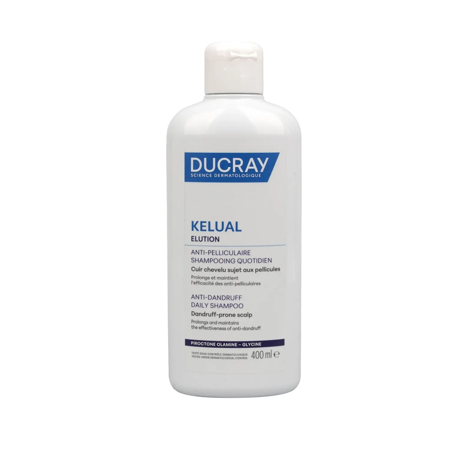 Ducray Kelual Elution Anti-Dandruff Daily Shampoo 400ml (13.53floz)