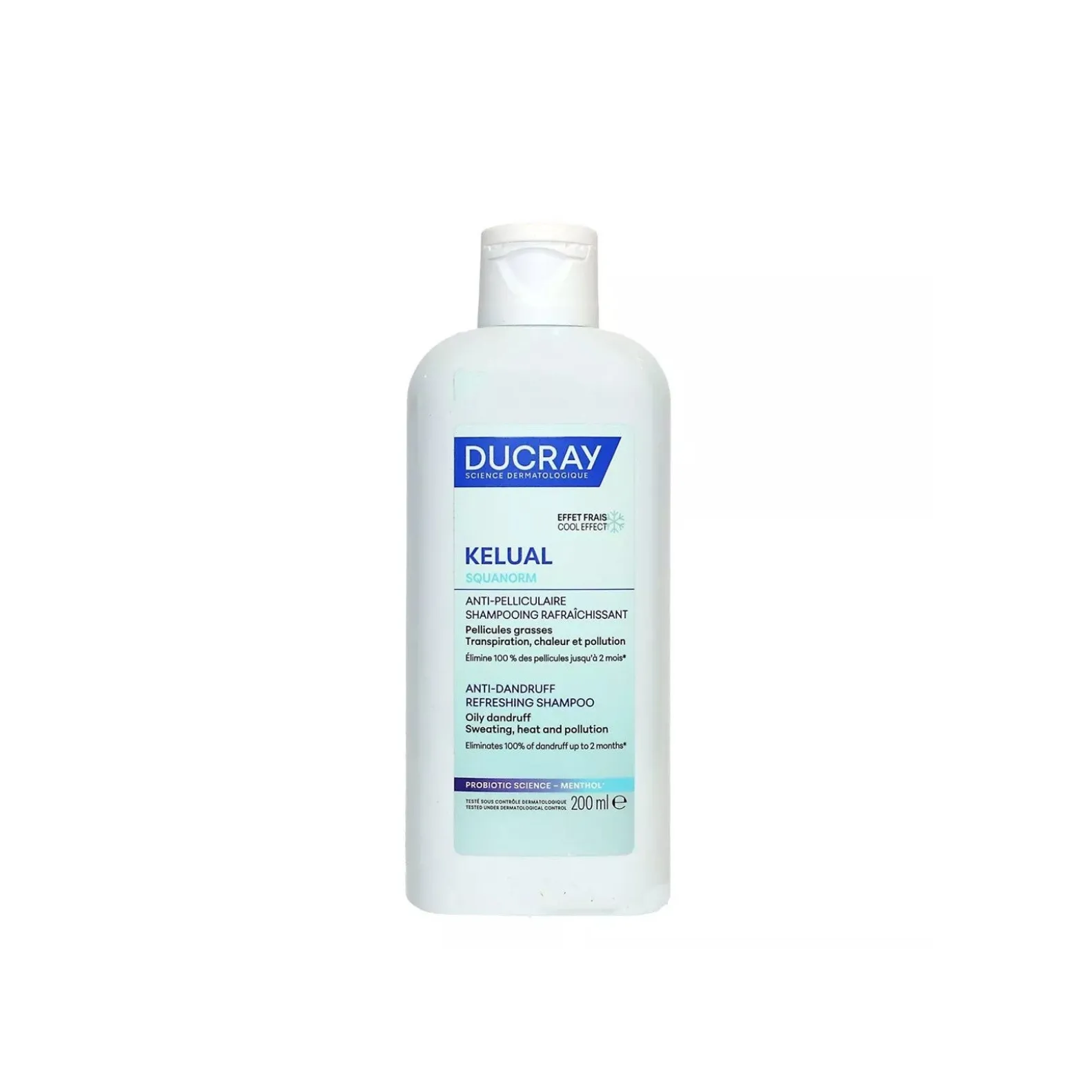 Ducray Kelual Squanorm Anti-Dandruff Refreshing Shampoo 200ml (6.7floz)