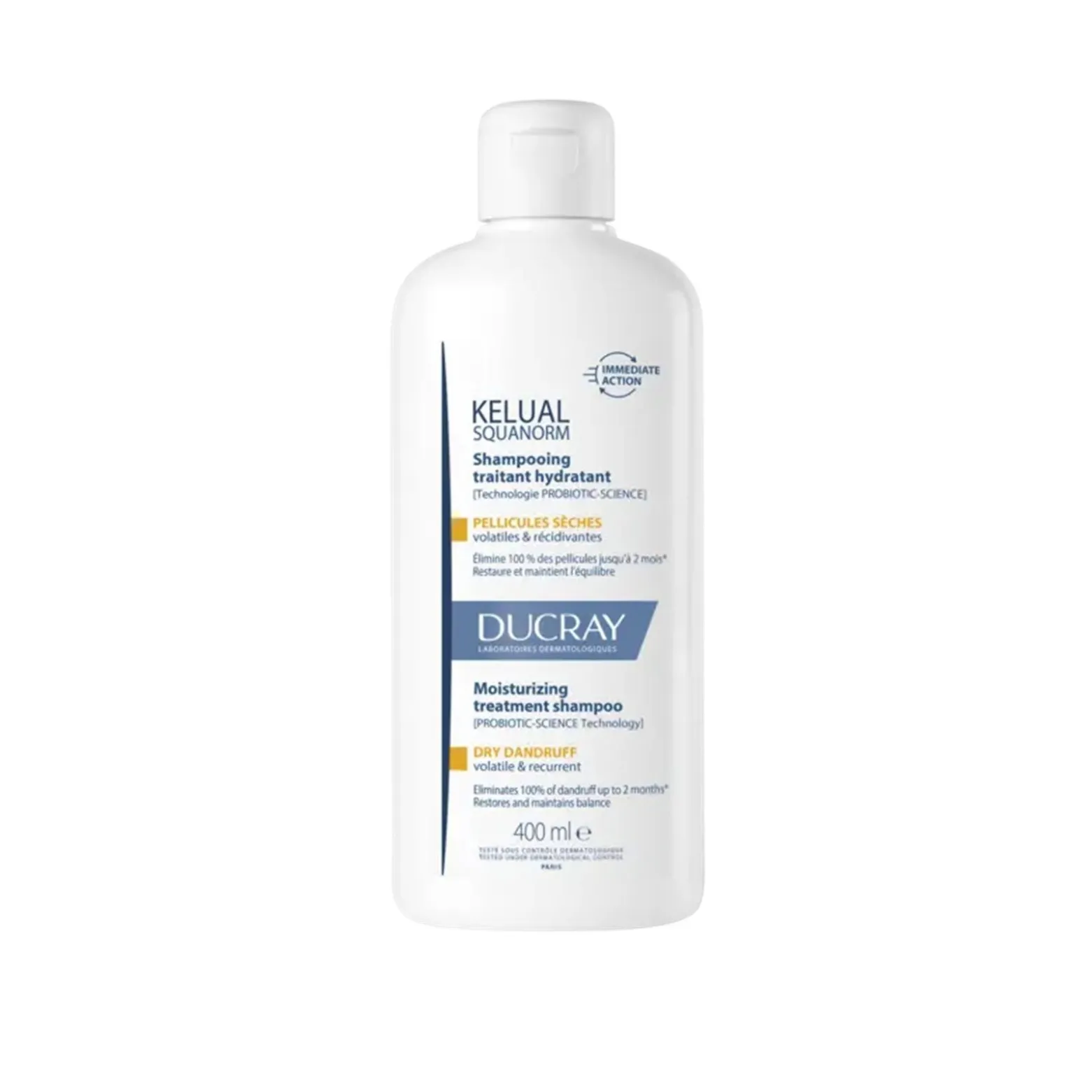 Ducray Kelual Squanorm Dry Dandruff Moisturizing Treatment Shampoo 400ml (13.52floz)
