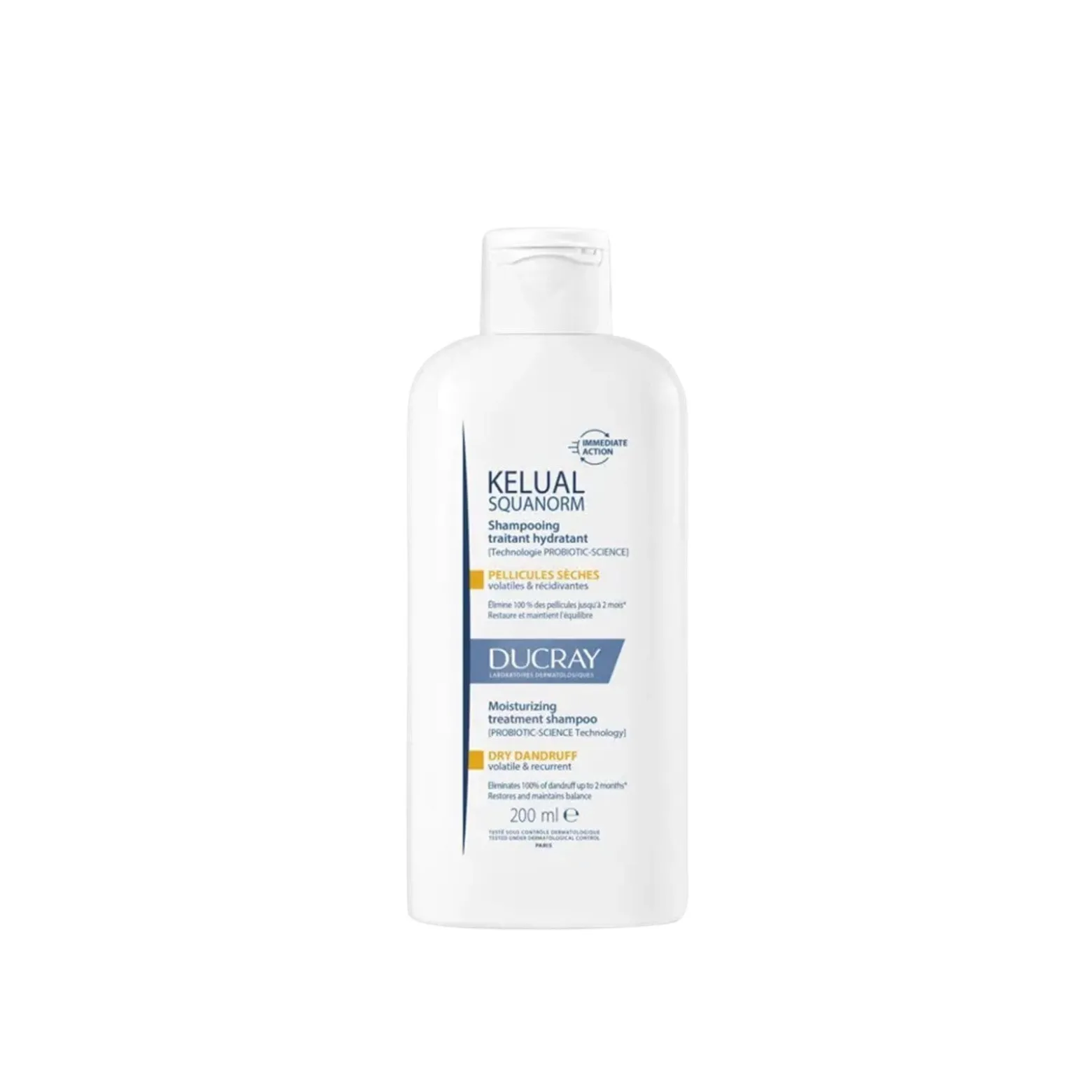 Ducray Kelual Squanorm Dry Dandruff Moisturizing Treatment Shampoo 200ml (6.76floz)