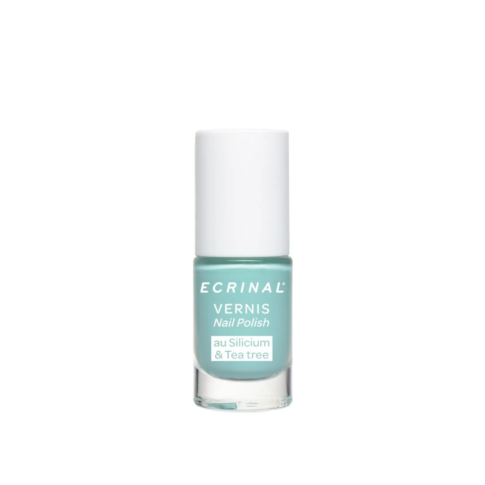 Ecrinal Silicium & Tea Tree Nail Polish Mint Green 5ml (0.17floz)