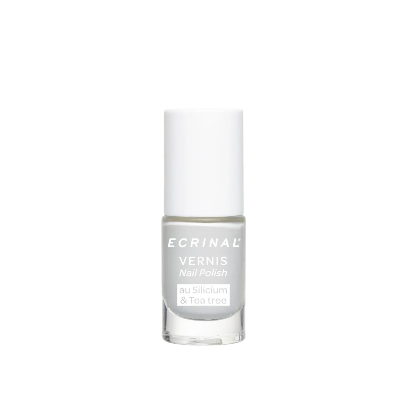 Ecrinal Silicium & Tea Tree Nail Polish White 5ml (0.17floz)