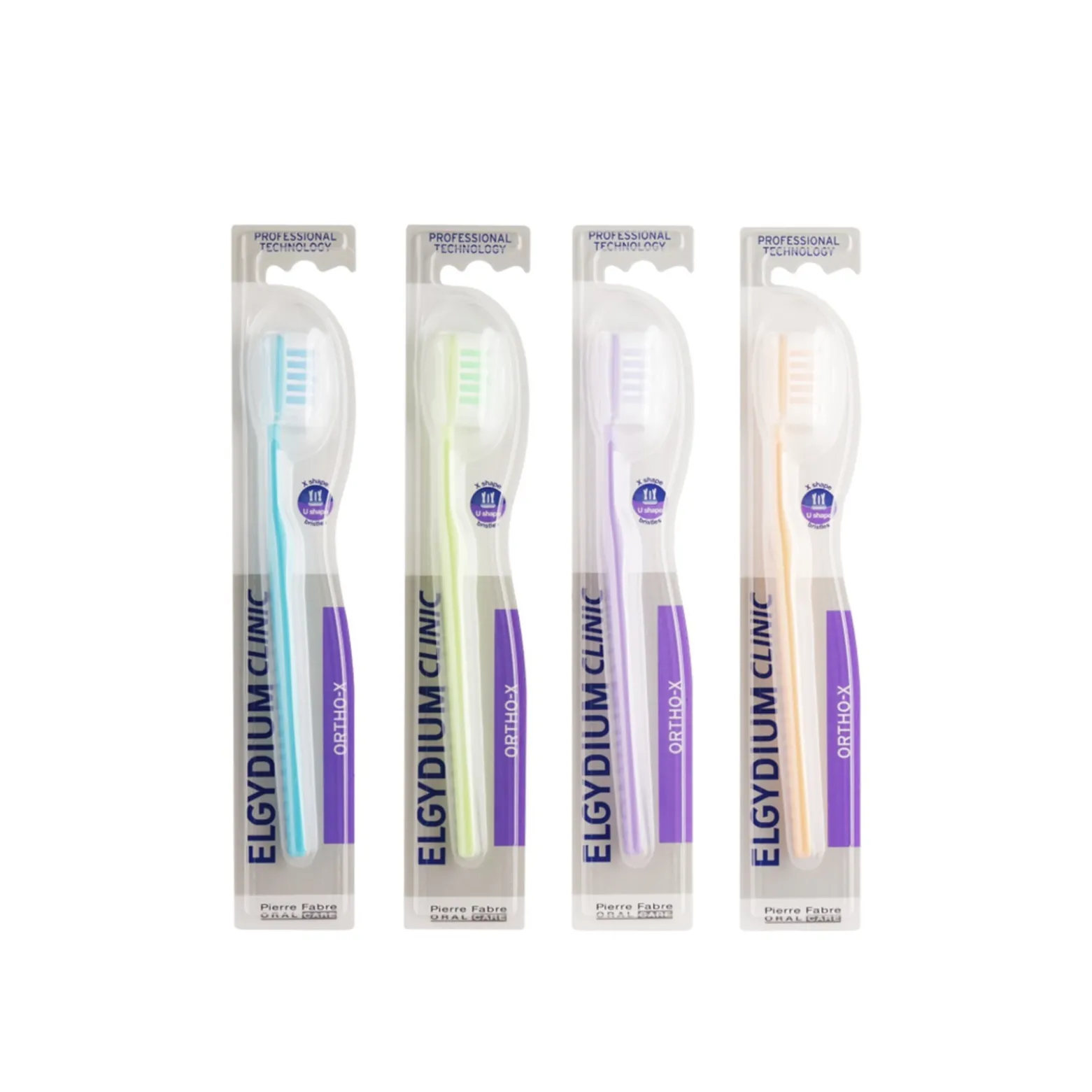 Elgydium Clinic Ortho-X Toothbrush x1