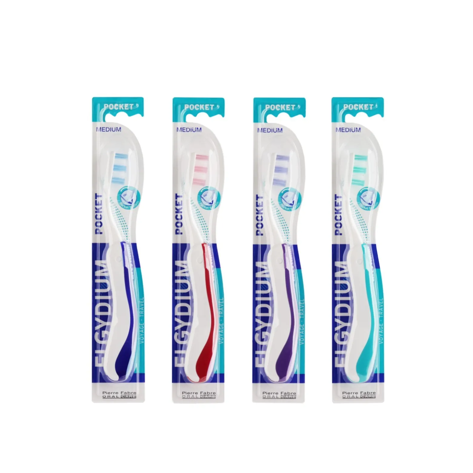 Elgydium Pocket Toothbrush Medium x1