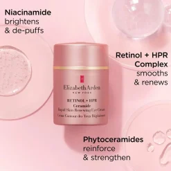 Elizabeth Arden Retinol + HPR Ceramide Rapid Skin Renewing Eye Cream 15ml (0.5floz)