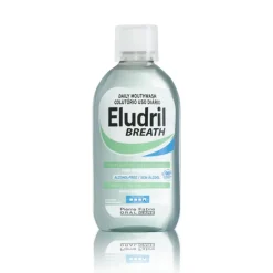 Eludril Breath Daily Mouthwash for Bad Breath 500ml (16.90floz)