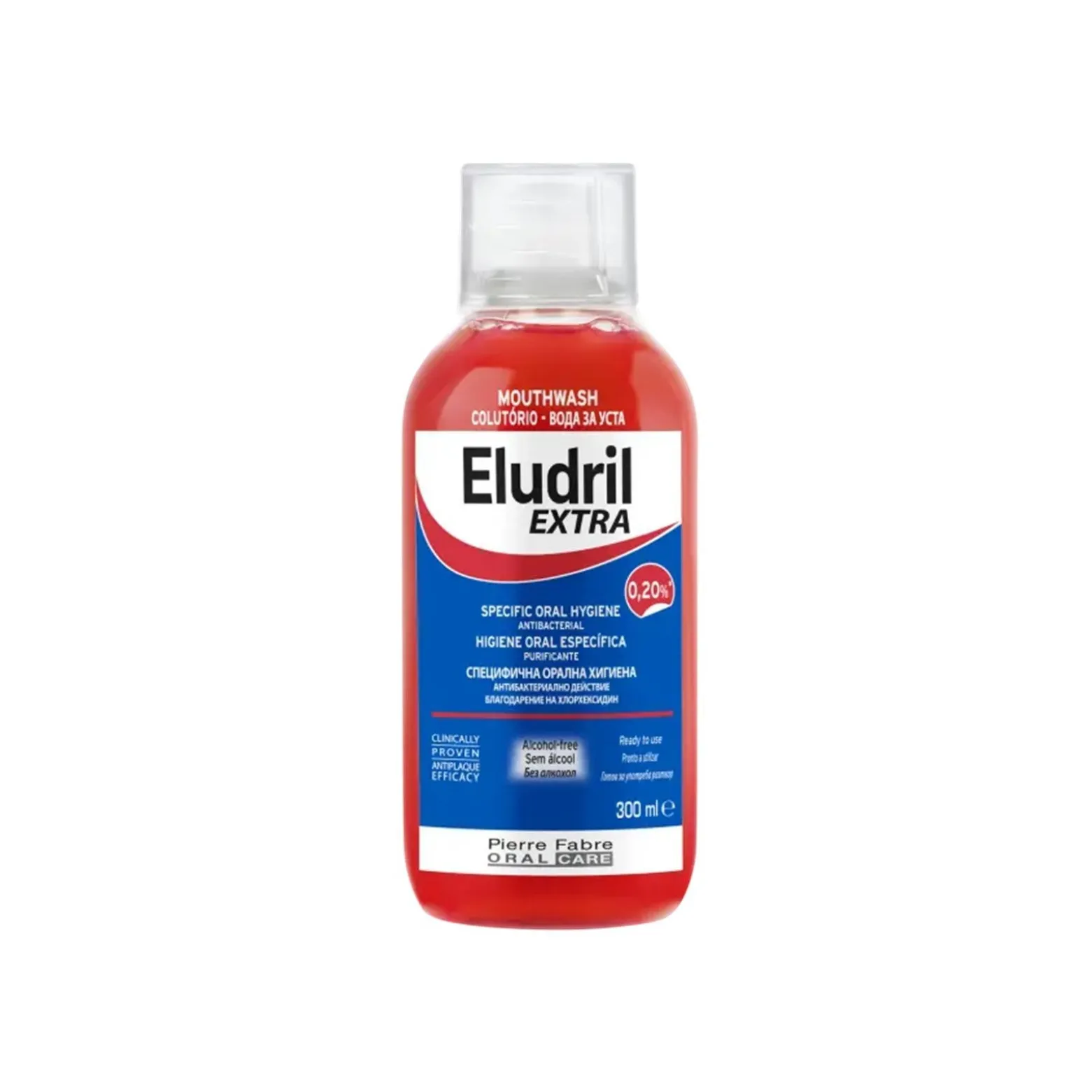 Eludril Extra Purifying Mouthwash 300ml (10.14floz)