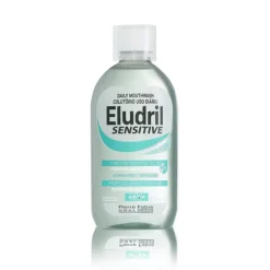 Eludril Sensitive Daily Mouthwash for Sensitive Teeth 500ml (16.9floz)