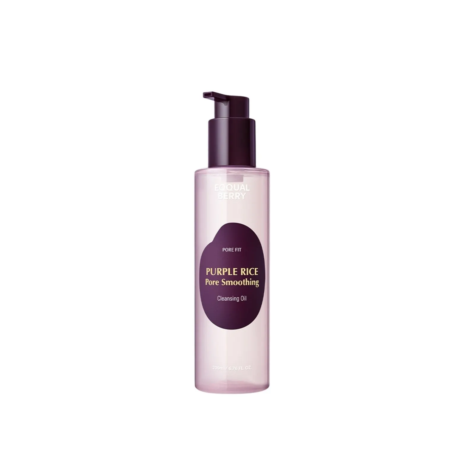 Eqqualberry Purple Rice Pore Smoothing Cleansing Oil 200ml (6.76floz)