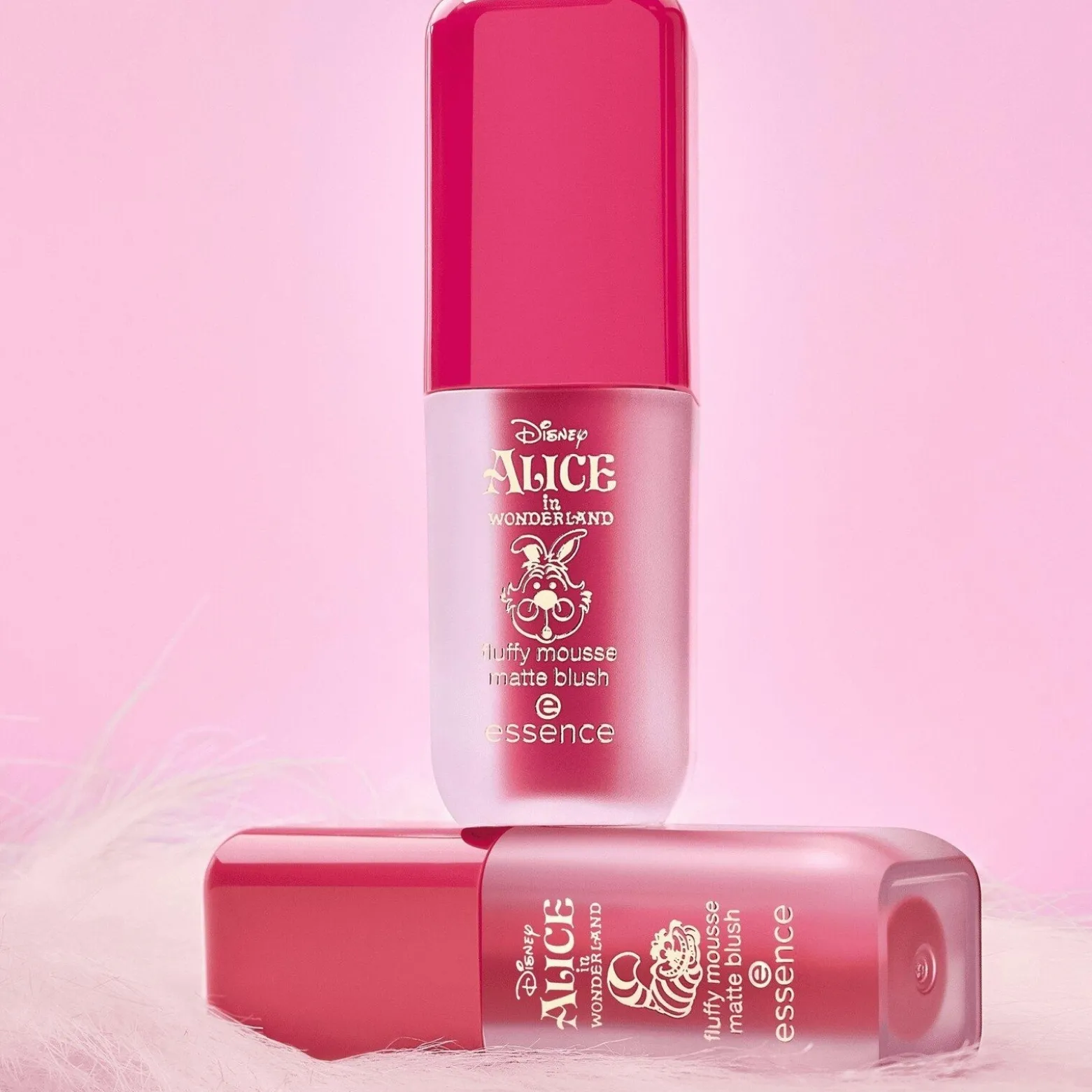 essence Disney Alice in Wonderland Fluffy Mousse Matte Blush 01 Absolutely Paw-Some 3.7g (0.13oz)
