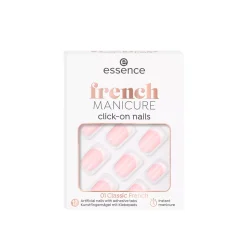 essence French Manicure Click-On Nails 01 Classic French x12