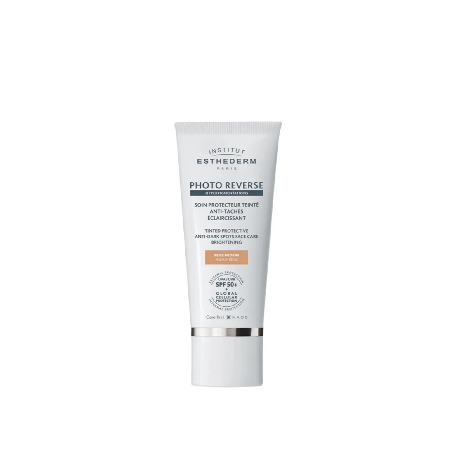 Esthederm Sun Photo Reverse Tinted Protective Anti-Dark Spots Face Care Medium Beige SPF50+ 50ml (1.69floz)