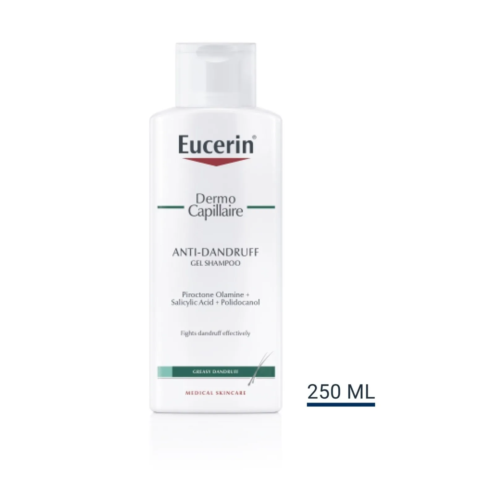 Eucerin DermoCapillaire Anti-Dandruff Gel Shampoo 250ml (8.45floz)