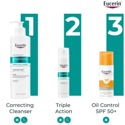 Eucerin DERMOPURE Clinical Correcting Cleanser Gel Acne-Prone Skin 400ml (13.5floz)