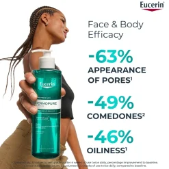 Eucerin DERMOPURE Clinical Purifying Cleansing Gel Acne-Prone Skin 400ml (13.53floz)