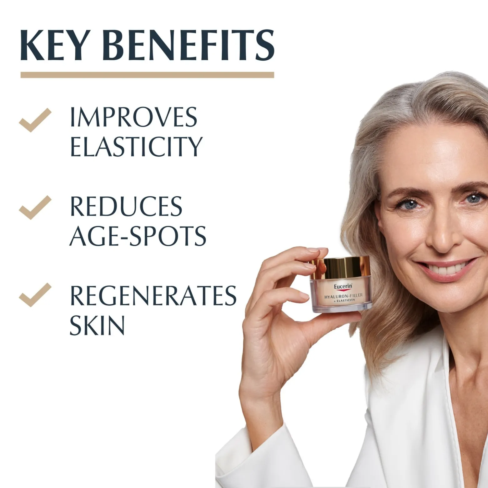 Eucerin Hyaluron-Filler + Elasticity Night Cream Anti-Aging 50ml (1.69floz)