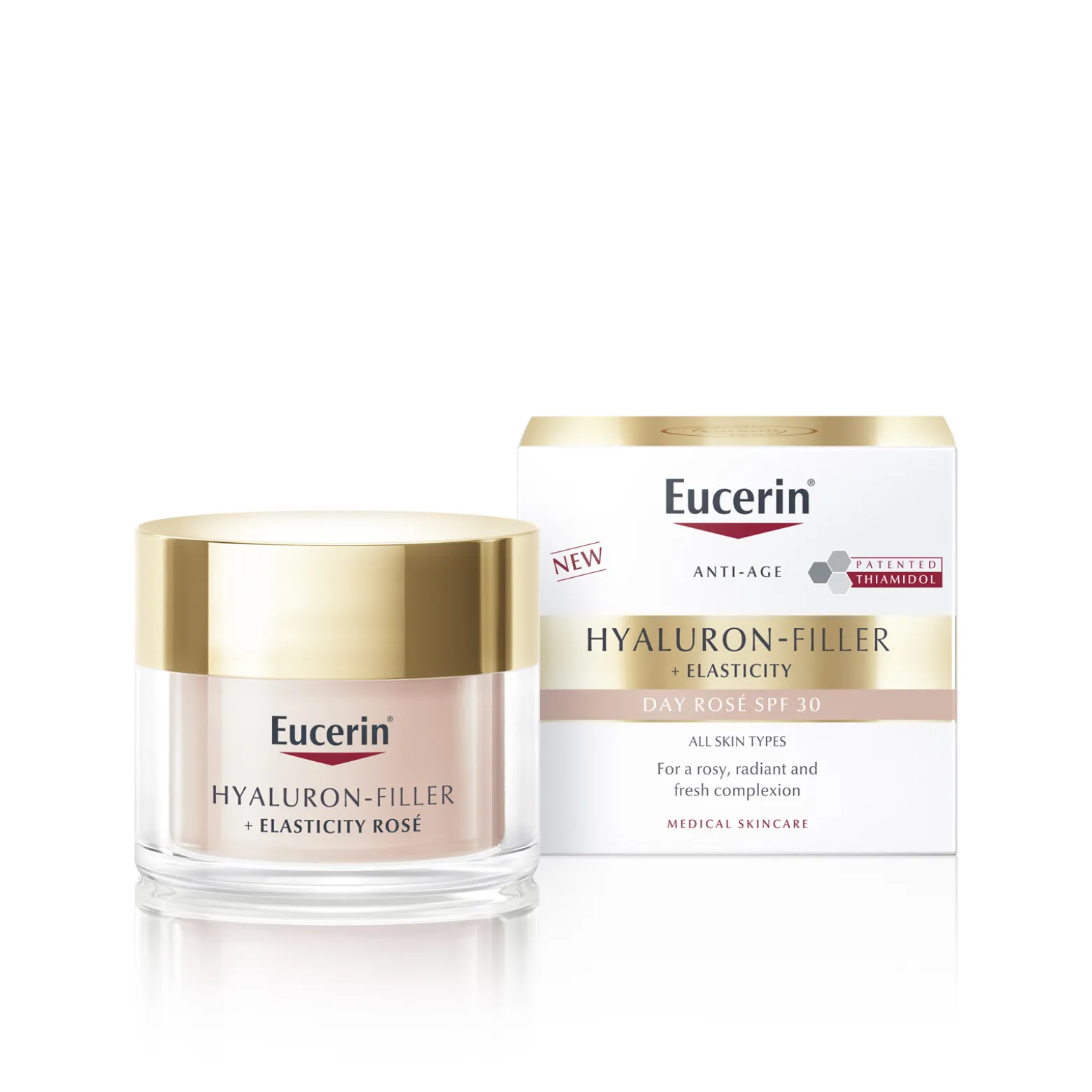 Eucerin Hyaluron-Filler + Elasticity Anti-Aging Day Cream Rosé SPF30 50ml (1.69floz)