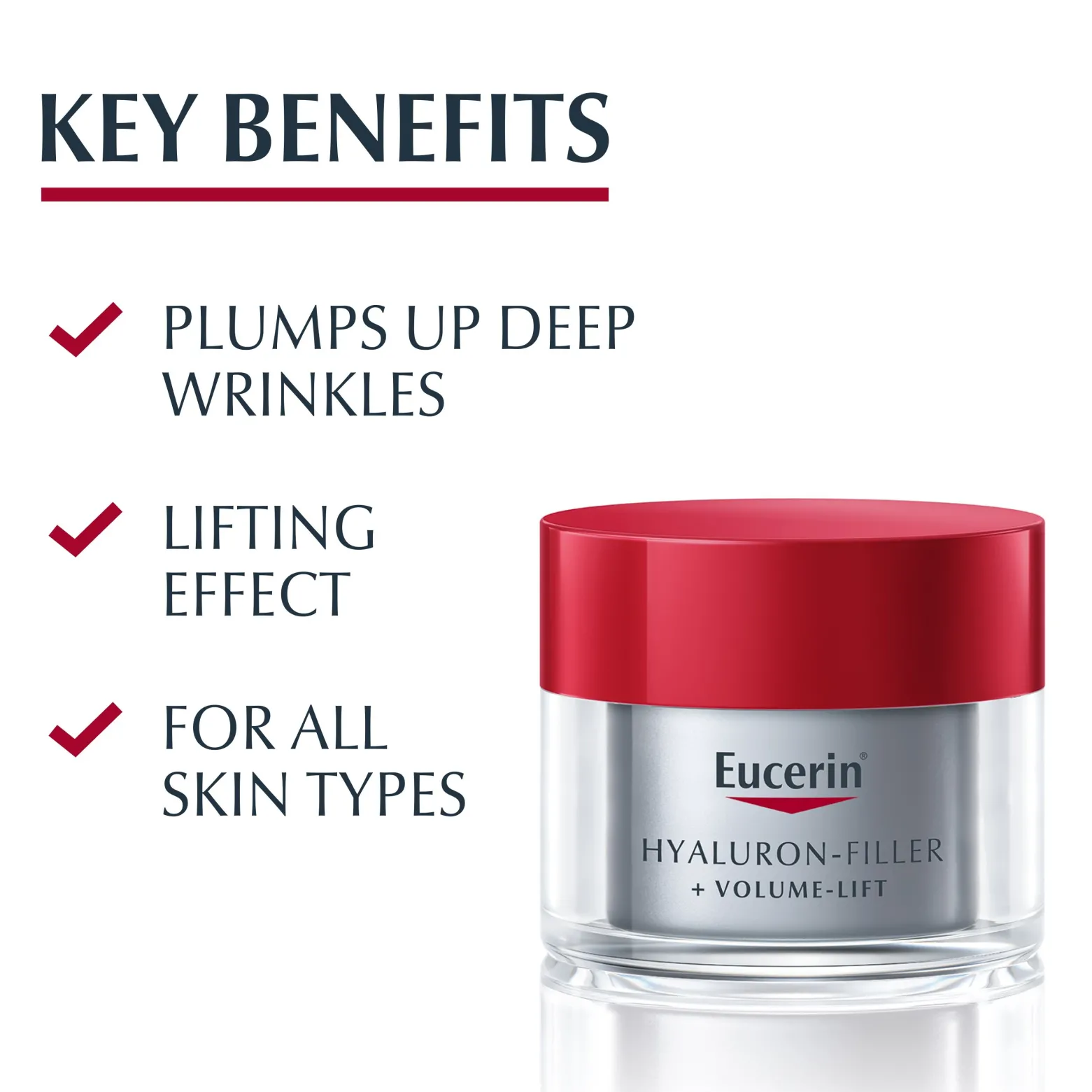 Eucerin Hyaluron-Filler + Volume-Lift Night 50ml (1.69floz)