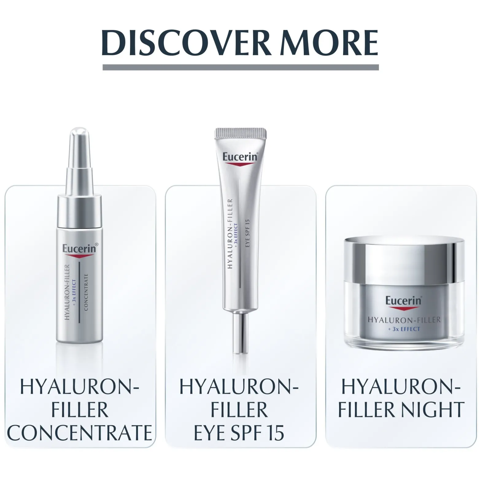 Eucerin Hyaluron-Filler 3x Effect Day Cream SPF30 Refill 50ml (1.69floz)