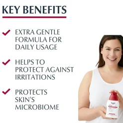 Eucerin Intim-Protect Gentle Cleansing Fluid 250ml (8.45floz)