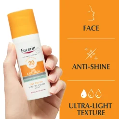 Eucerin Sun Oil Control Dry Touch Sun Gel-Cream SPF30 Sunscreen 50ml (1.69floz)