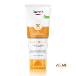 Eucerin Sun Oil Control Dry Touch Sun Gel-Cream SPF50+ Sunscreen 200ml (6.76floz)
